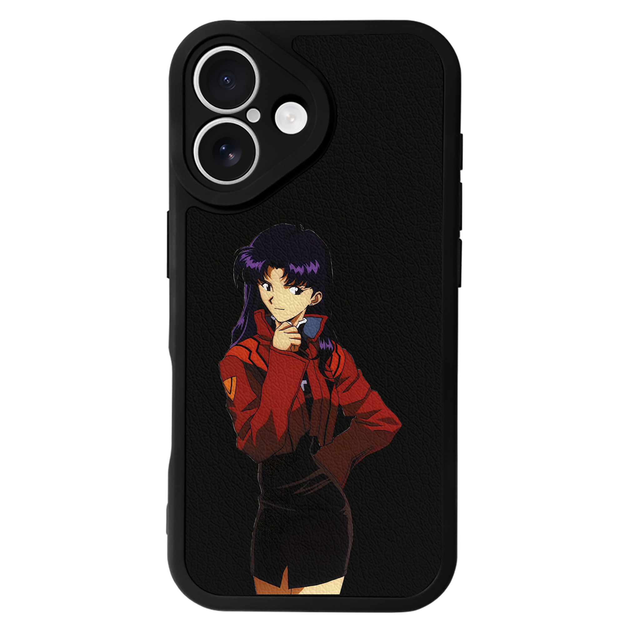 （画像用） EVA 新世紀エヴァンゲリオン 【iPhone 16シリーズ対応】シリコンスマホケース（レザー調） 材質：シリコン